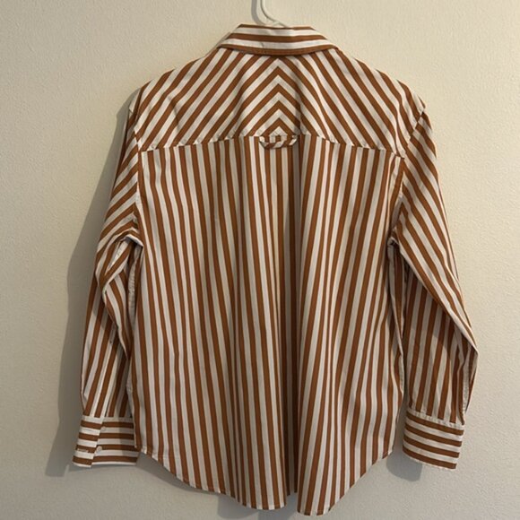 AYR The Deep End Button Down Shirt Striped Size S Small - Picture 2 of 5